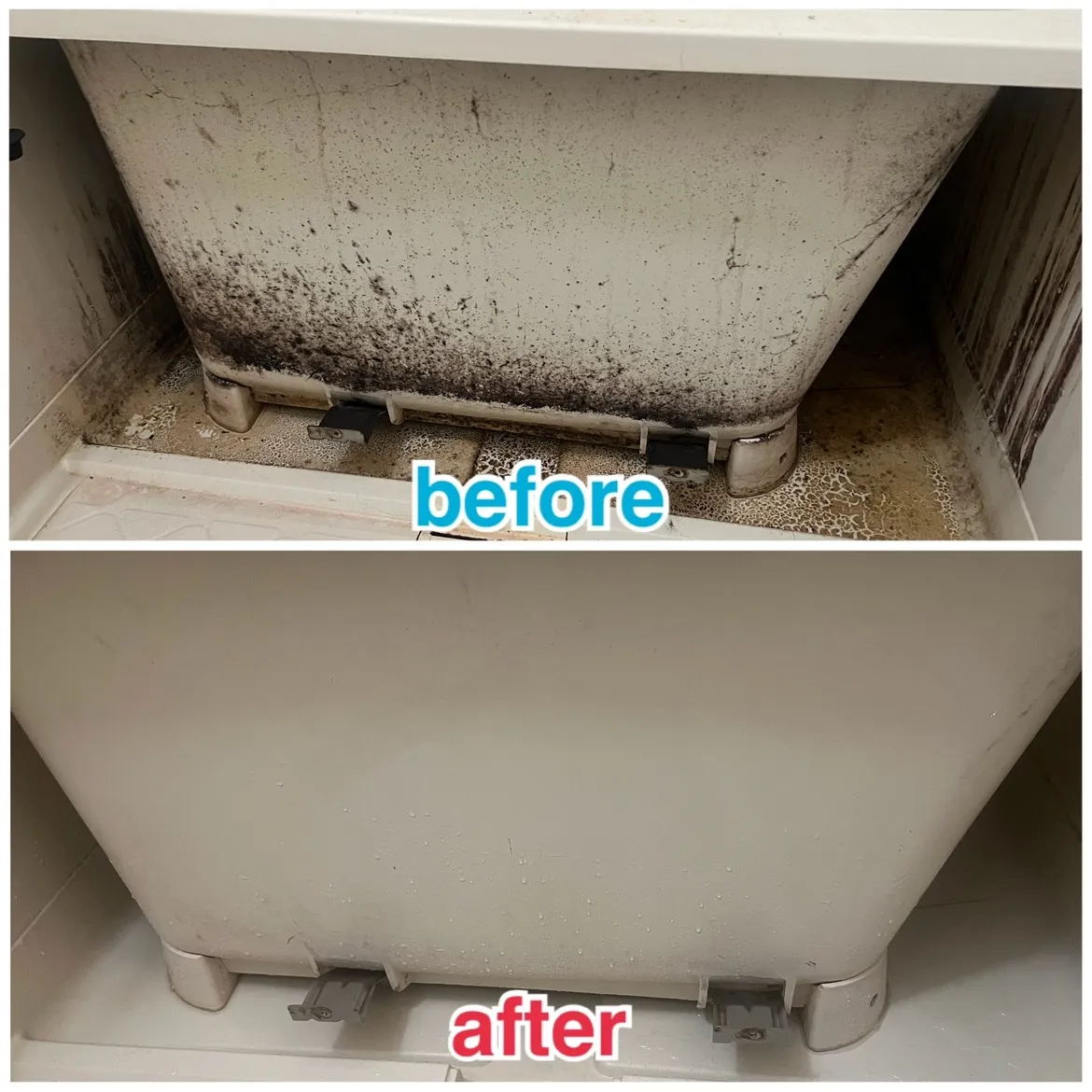 🛁✨エプロン内部、ここまでキレイになる？✨